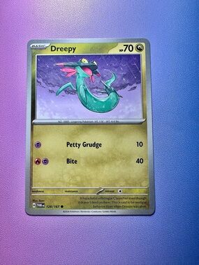 dreepy - 128/167 (common) — pokemon: twilight masquerade